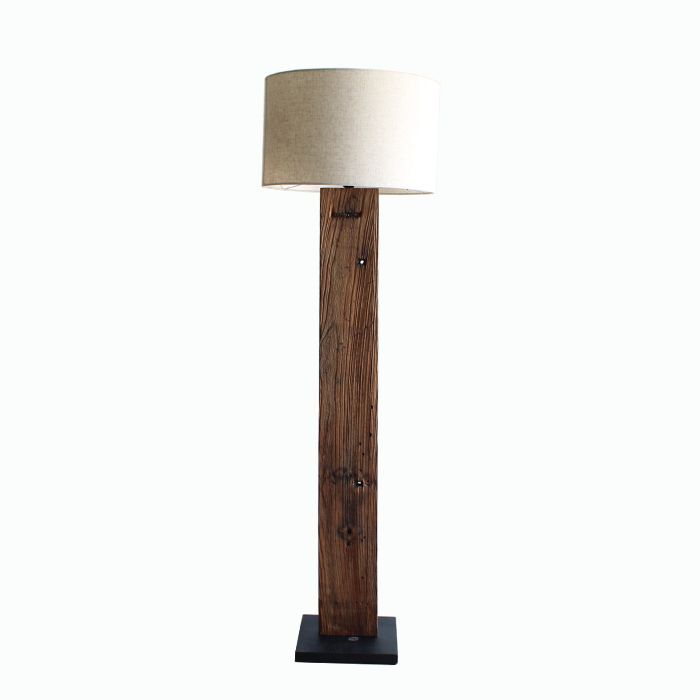 Solid Wood Floor Lamp, Chinese Retro Style, Rural Homestay, Nordic Creative Sofa Lamp, Natural Wood Branch Floor Lamp, Soft Decoration