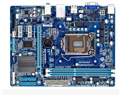 Intel 1155 pin H61 integrated small board desktop computer motherboard DDR3 do not send u