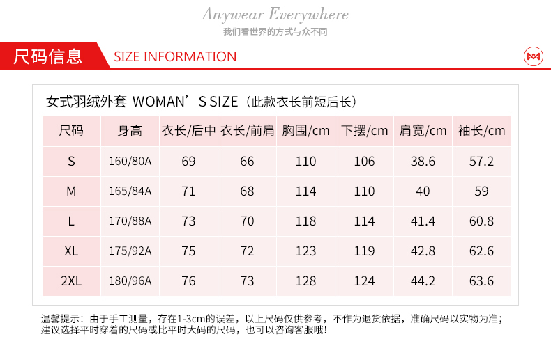 清仓XL码 地球科学家 219克鹅绒 女旗舰款重装冲锋衣羽绒服 图11