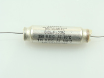 Brand new TCC PLESSEY UK 0 05UF 0 047UF350V antique oil-immersed coupling capacitor