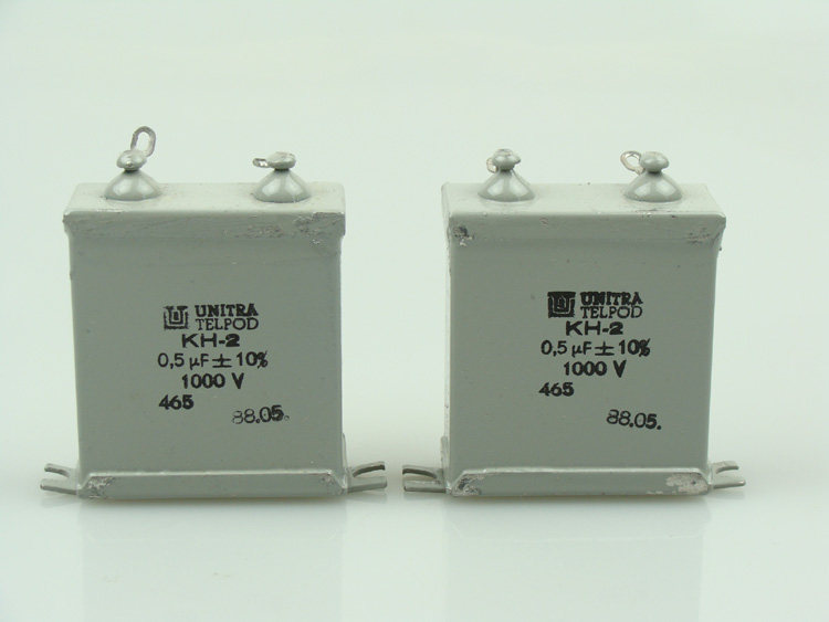 Brand new UNITRA Europe 0 5UF 47UF1000V 0 ANTIQUE OIL IMMERSION COUPLING CAPACITOR