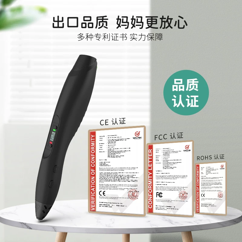 3D-печатная ручка SL300Plus с двумя температурами, трехмерная детская ручка, трехмерные ПЛА граффити ручки для рисования 3D набор ручек PCL