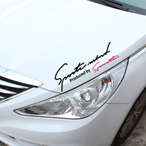 Car stickers Lamp eyebrow stickers Hood personality modification Suitable for Fox Cruz Longyi etc