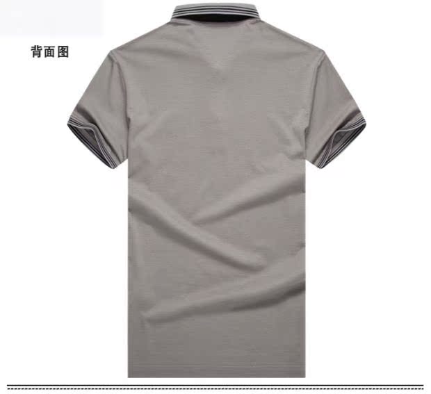 POLOJIANI mùa hè nửa tay áo kinh doanh mặc thường xuyên ve áo thun nam cotton chính hãng Paul áo ngắn tay polo áo