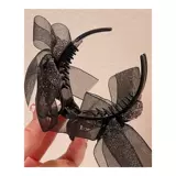 Летняя заколка для волос с бантиком, хвостик, заколка-крабик, изысканный стиль