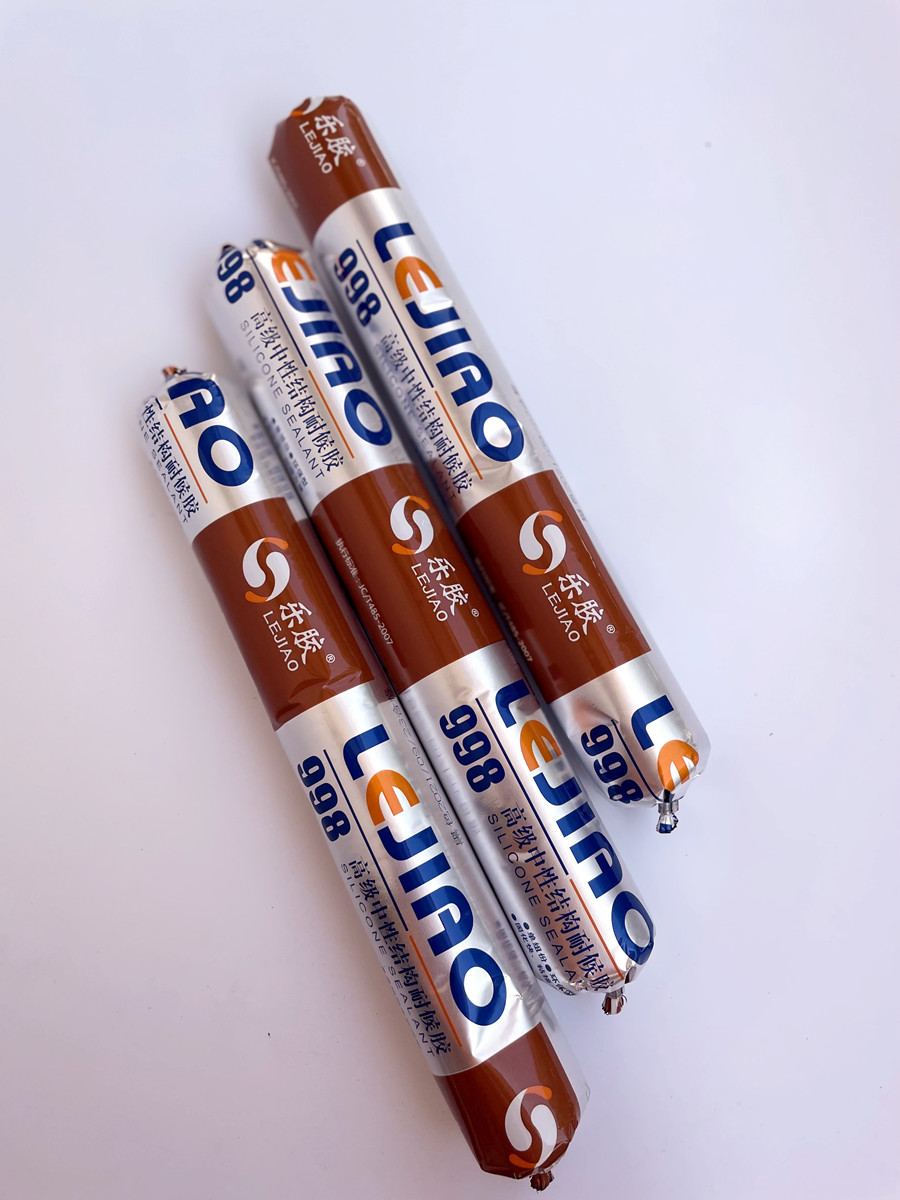 Leglue 998 neutral structural glue strong construction with sealed black waterproof and mildew-proof toilet kitchen indoor edge