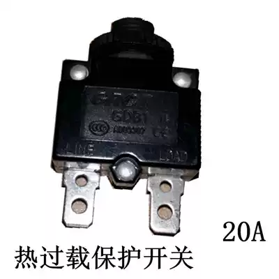 Thermal protection switch socket switchgear circuit breaker 20A