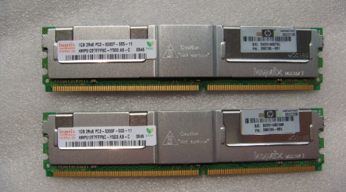 Licensed HP DL380G5 1G DDR2 667 398706-051 FBD server memory