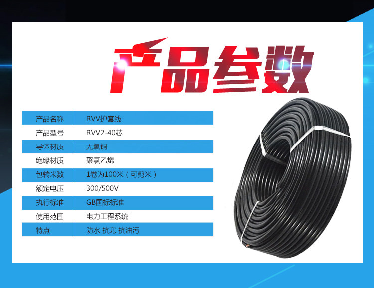 National Label RVV RVVP1 5 squared 6 7 8 10 12 14 20 24 24 Multicore shielded Softsheath Line