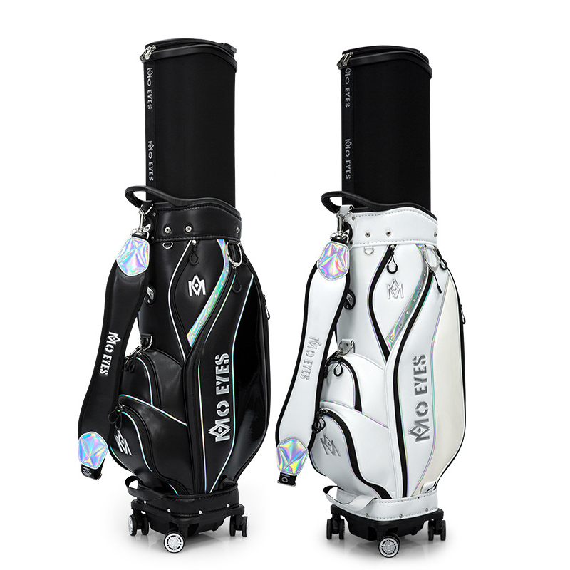 pgm magic eye golf bag lady telescopic standard club bag four wheels flat push hard shell air consigned bag-Taobao