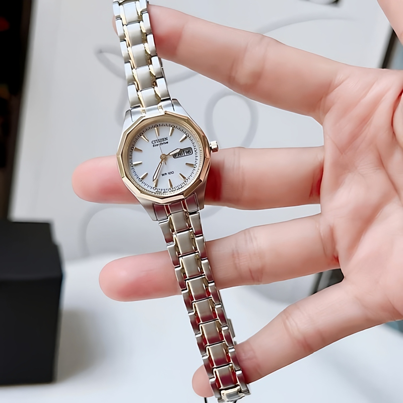 Citizen Citizen Eco-Drive Luminous Day and Night Dual Display Fashion Women's Watch Star Watch Ew3144/Ew1676 Citizen Citizen Eco-Drive Luminous Day and Night Dual Display Fashion Women's Watch Star Watch Ew3144/Ew1676