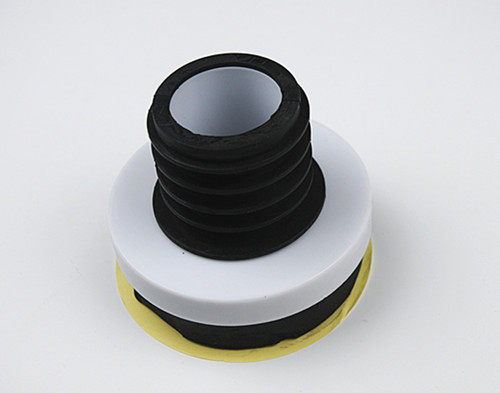 Urinal flange connection accessories Urinal horizontal sewage pipe sealing accessories Urinal rubber horse head