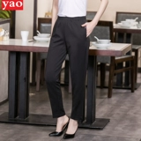 Yao yixia Рабочие штаны для работы, эластичная талия