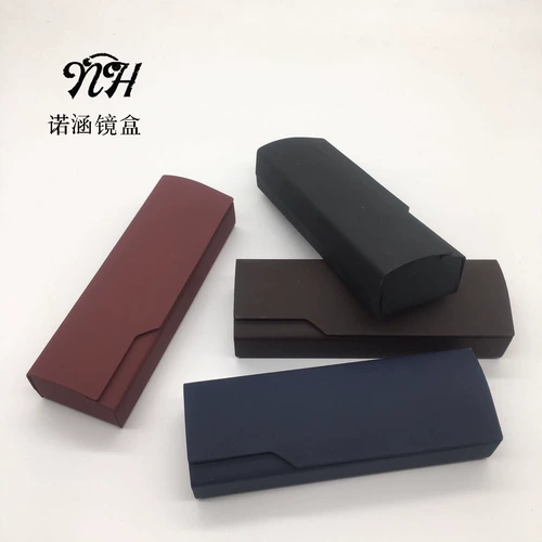 Матовые очки, коробка для хранения ручной работы, оптовые продажи, делается под заказ, с печатью вашего логотипа, прямые продажи с завода