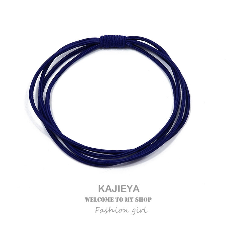 High elasticity Japan-ROK base headwear 100 hitchhaired hair oak rubber band Girl Hearts Hair Circles Hair Circles Korea Hairdresser