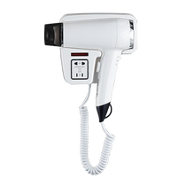 Chuangsha hotel-specific hair dryer bathroom wall-mounted hair dryer wall-mounted household punch-free hair dryer