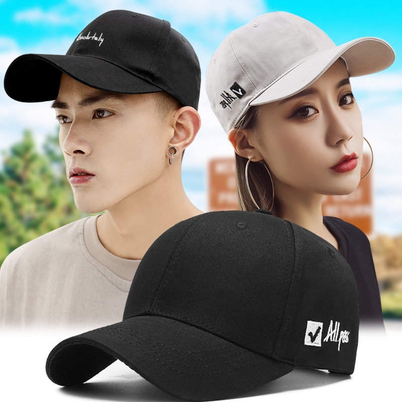 Hats Men and Men Spring Summer Han Edition Boomers Soft Top Baseball Caps 100 hitch Casual Tide Signs fashion hip-hop Duck Tongue Cap