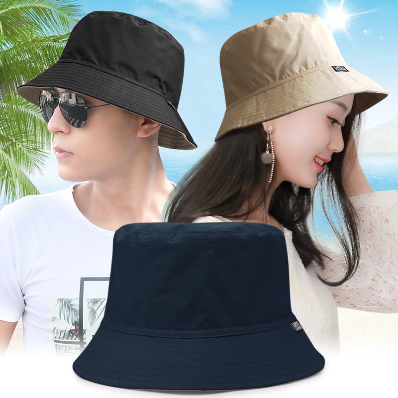 Hat Men's summer sun protection Breathable waterproof double-sided can wear fisherman hat Outdoor fishing hat Women's sun hat Basin hat