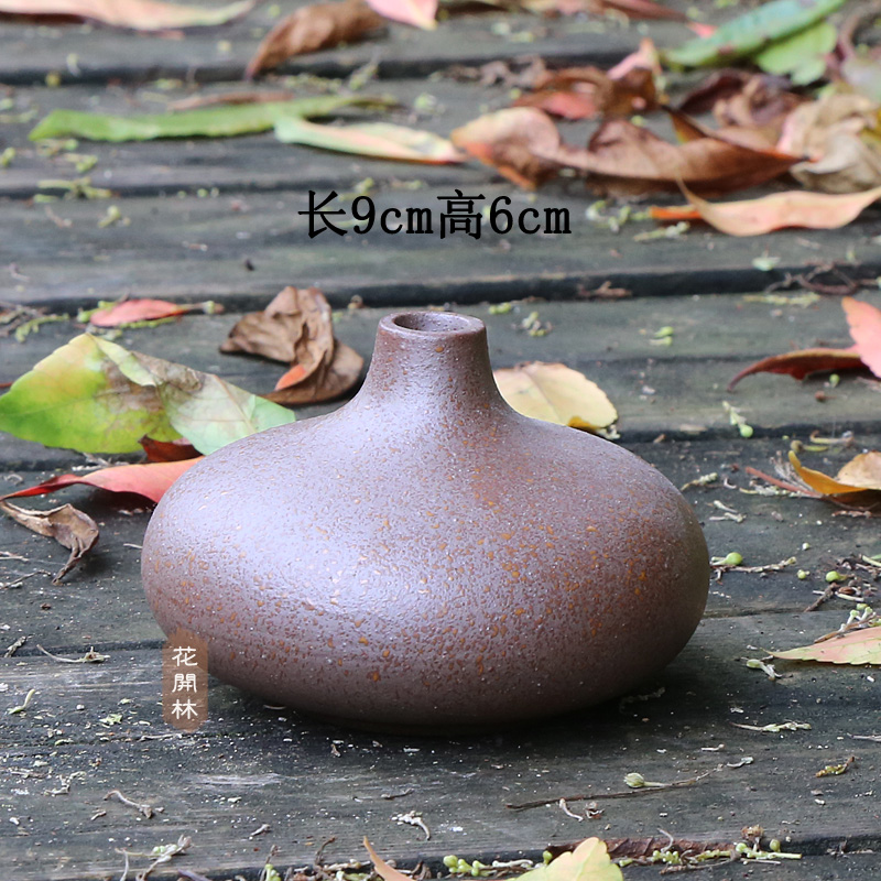 Đồ đá, hoa gốm, bình sứ nhỏ, celadon sáng tạo, phụ kiện nhà, trang trí trà đạo - Vase / Bồn hoa & Kệ chậu hoa treo tường