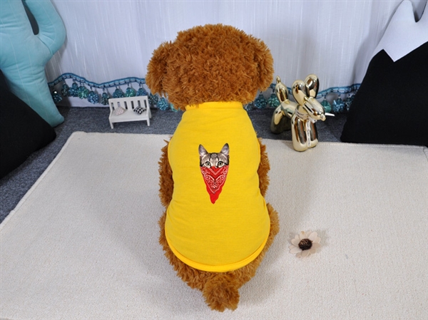 Super puppy dog ​​quần áo sữa chó mèo vest mùa xuân và mùa hè quần áo Teddy gấu con chó con net đỏ nhỏ chó quần áo vật nuôi - Quần áo & phụ kiện thú cưng áo cho thú cưng