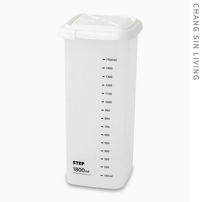 With scale fresh storage box Refrigerator noodle box Cereal storage box Korea import ChangSinLiving