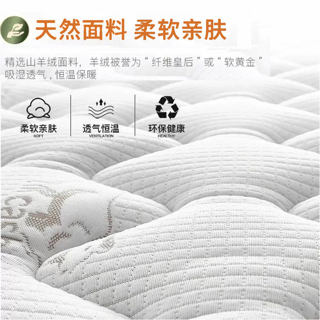 Zhengzhou ເອກະລາດ Simmons mattress spring home soft cushion latex spine protector coconut palm rent 20002200mm1m