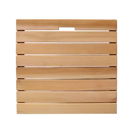 Душевая комната анти -коррозионное деревянное пол туалет туалет.