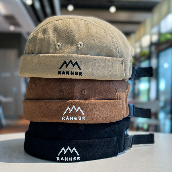 Mountain-style street hip-hop beanie caps for men and women, personalized  embroidered landlord hats, parent-child style, Japanese trendy yuppie hats