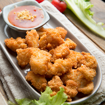 Daseng rattan pepper flavored crispy chicken 1kg hot rice flower salt crisp chicken frozen semi-finished commercial fried snack