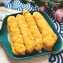 Gaggi salted egg yolk flavor sandwich chicken stick 1kg approx. 25 fragrant crisp without bone chicken willow fried snack semi-finished