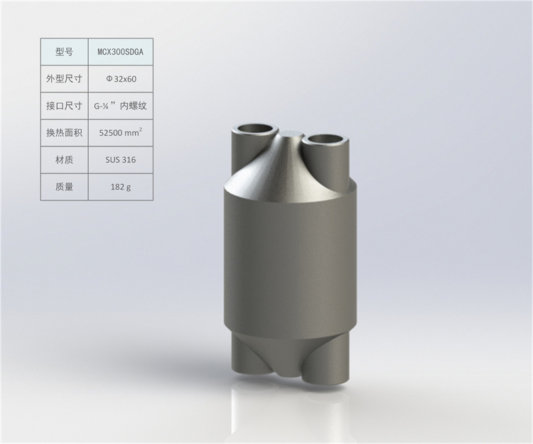 High-Efficiency Compact Mini Curved Surface Micro Heat Exchanger/Wearable Air Conditioner Evaporator Microchannel