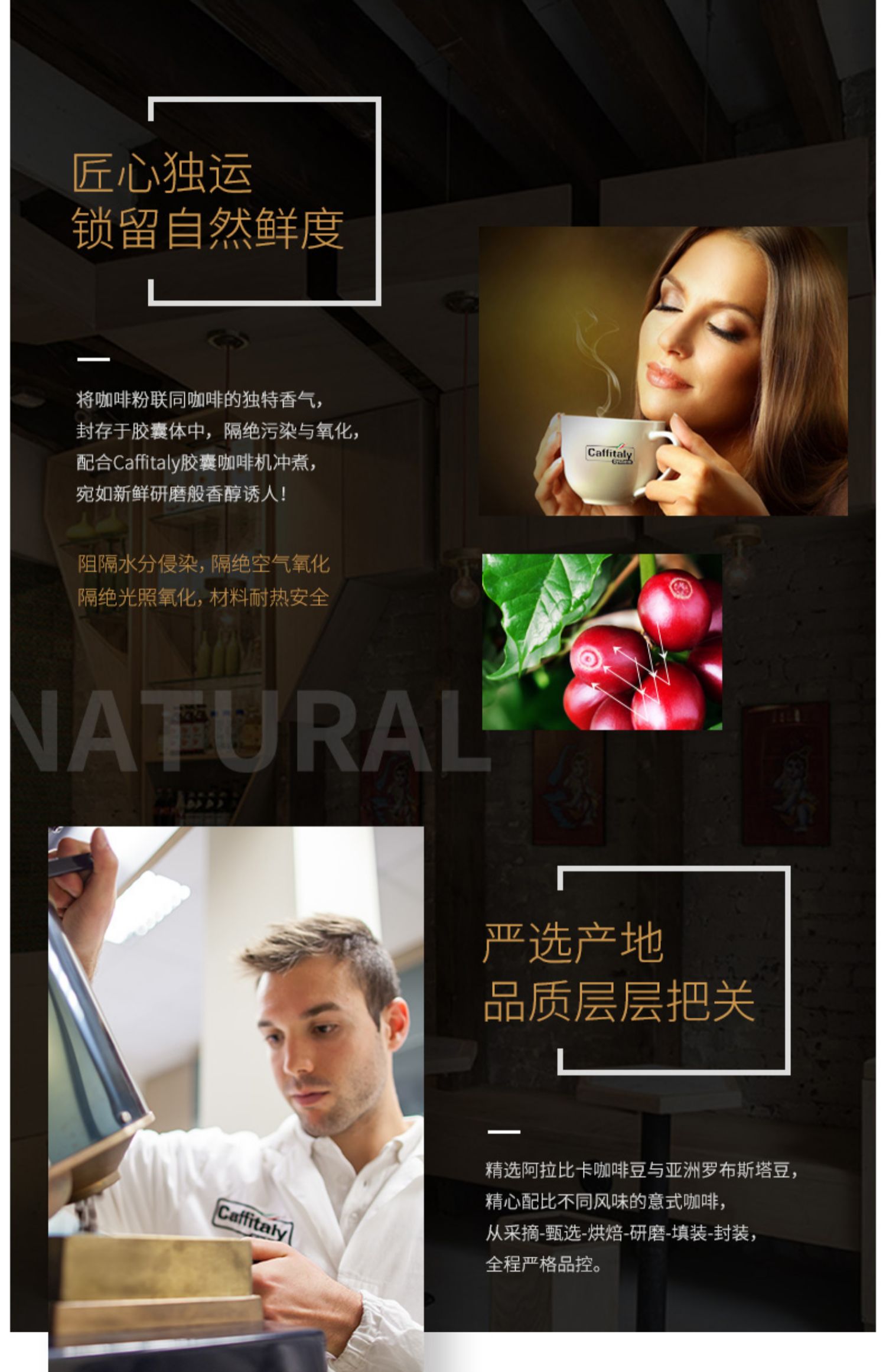 máy pha cafe văn phòng CAFFITALY / Cafitalli S22 Máy pha sữa tự động tại nhà của Ý - Máy pha cà phê máy pha cà phê gemilai