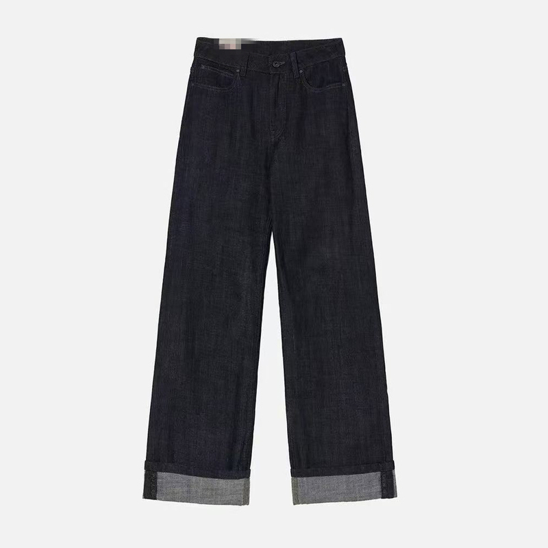 Ouyang Nana's Same Style Capsule Series 12847m Straight-Leg Jeans