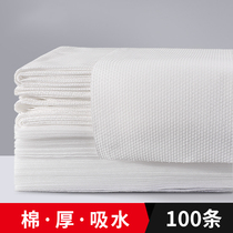 Disposable towel absorption beauty salon shop non-woven bath towel dry hotels dedicated foot bath towel rubbed towel