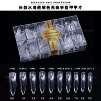 Длинные прозрачные накладные ногти, 500 штук