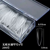 200 кусочков капли воды № 6 (размер больше)