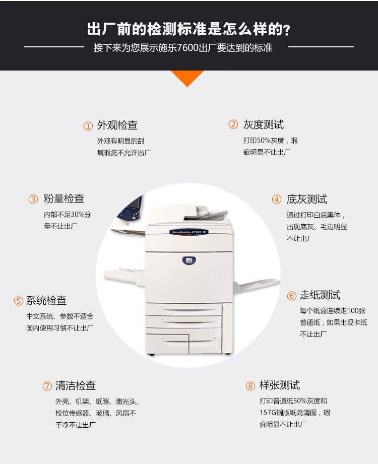Máy in laser tốc độ cao Xerox 560 7500 7600 750I 7780 - Máy photocopy đa chức năng