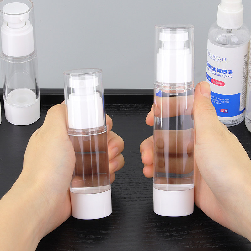 Powder Bottom Liquid Vacuum Split Bottle Alcohol Spray Bottle Air Bottle Fine Mist Face Moisturizing Small Spray Pot Makeup Bottle Portable