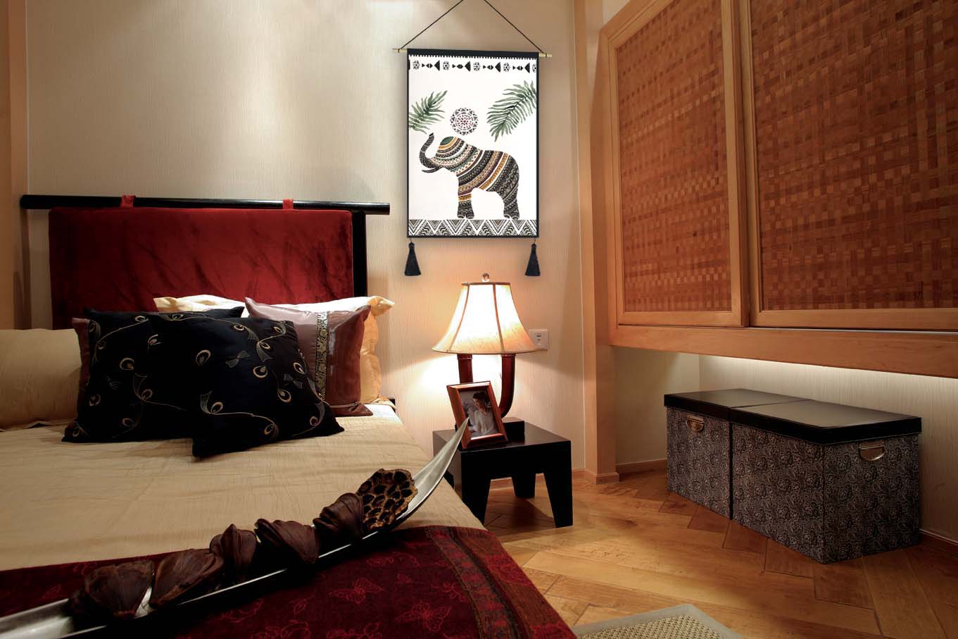 Bohemian tấm thảm trang trí tường tường tranh phòng ngủ phòng khách cạnh giường vải hiên mặt dây chuyền du lịch homestay bức tranh thảm decor treo tường
