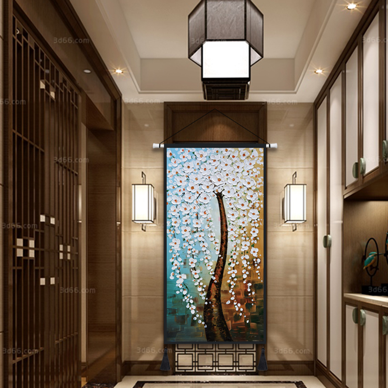 Tranh vải châu Âu và phong phú Cây treo vải lớn tấm thảm không khung vải phòng khách hành lang hiên trang trí bức tranh tấm thảm 	thảm treo tường dạ quang