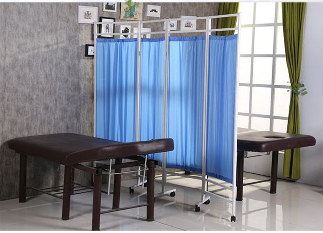 Màn hình di chuyển vách ngăn có thể gập lại y tế kéo vải đơn giản ròng rọc thẩm mỹ viện rèm phòng ngủ vành đai bánh xe - Màn hình / Cửa sổ