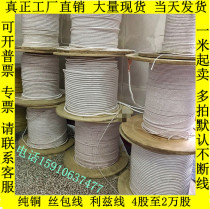  Electromagnetic heating coil Multi-strand wire wrapped wire Leeds wire 0 1x12345678910000 strand twisted wire Mylar wire