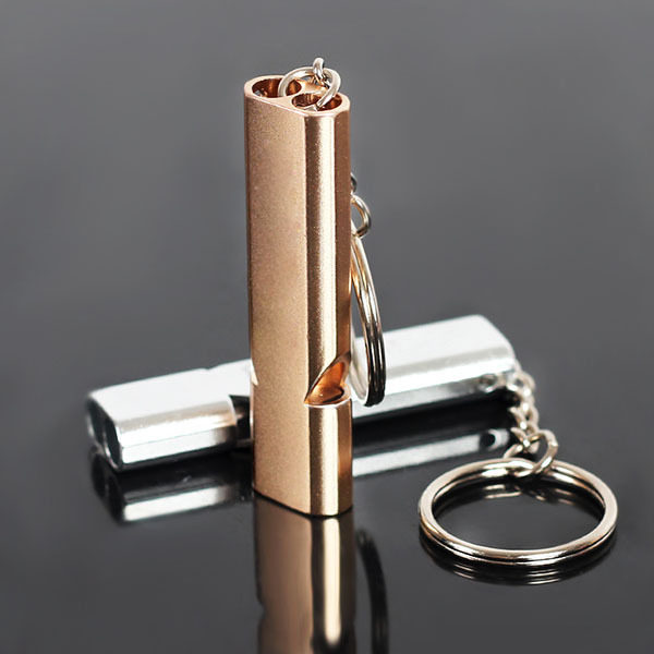 Booming pet dog training whistle outdoor dual-chamber high-frequency survival whistle earthquake fire whistle dog training supplies