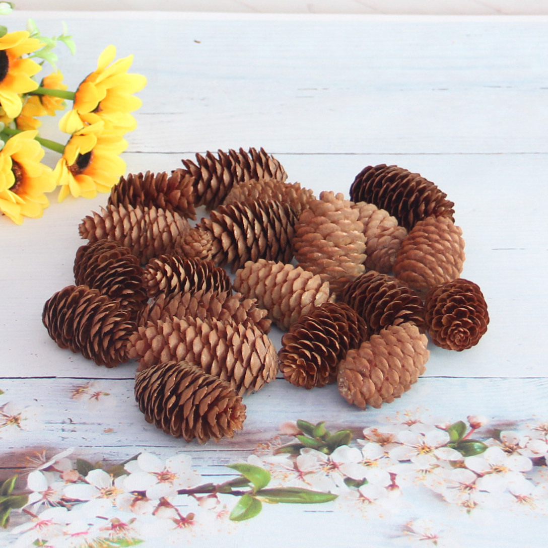 Cloud pine tower natural pine cones decorative dried flowers diy handmade kindergarten hanging natural ornaments Forest materials