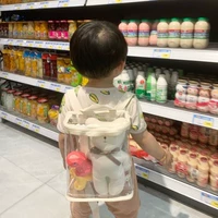 Бежевый рюкзак, 22.5×22×8.5см