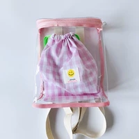 Розовый прозрачный пакет (за исключением интерьера)