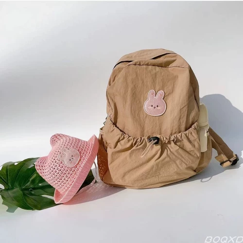 Брендовый школьный рюкзак для школьников, водонепроницаемая сумка для матери и ребенка для выхода на улицу, универсальная бутылочка для кормления, пеленка, в корейском стиле, семейный стиль, надевается на плечо