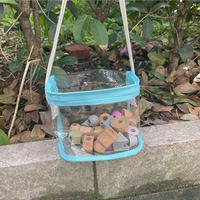 Синий ремешок для сумки, 19×17×15см