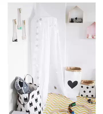 ins same type mantle dome round mantle game house Princess wind bed curtain