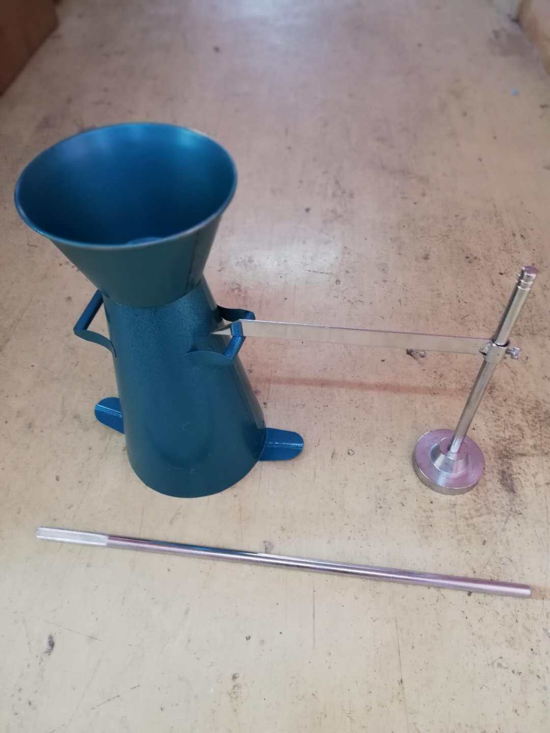 Thicken concrete collapse cylinder four - piece collapse bucket funnel ruler pounding bar can be invoiced